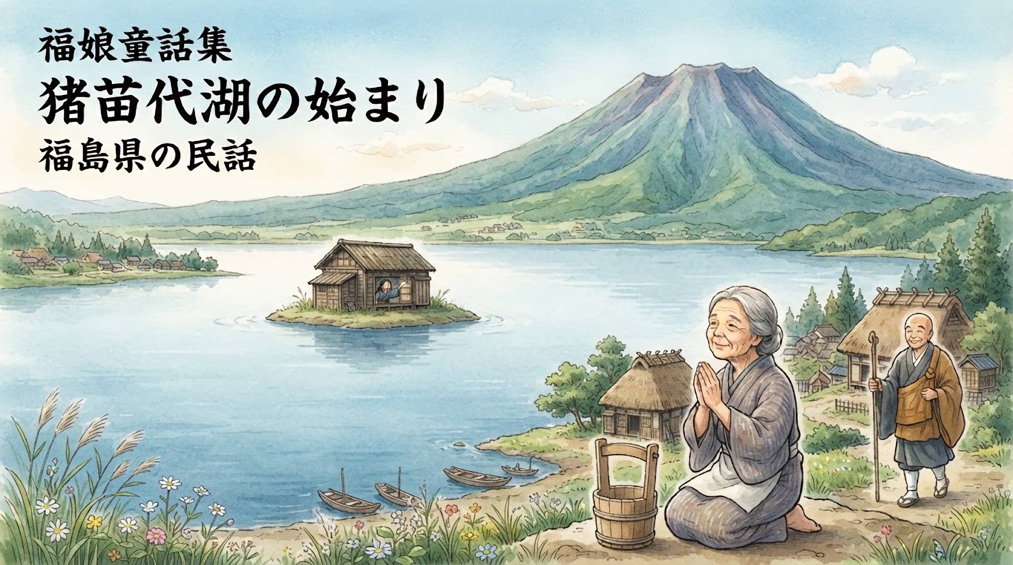 猪苗代湖(いなわしろこ)の始まり