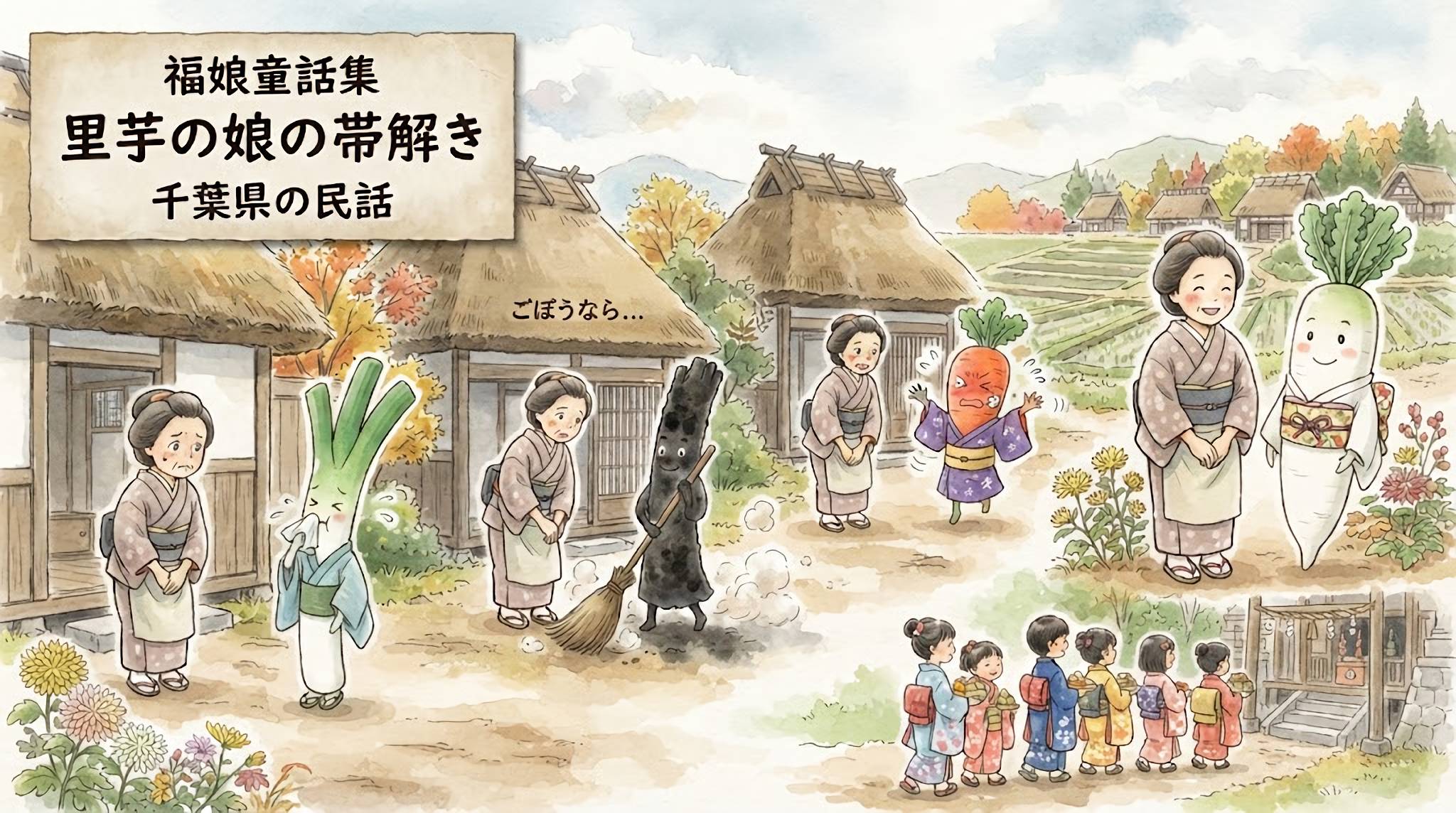 里芋の娘の帯解き