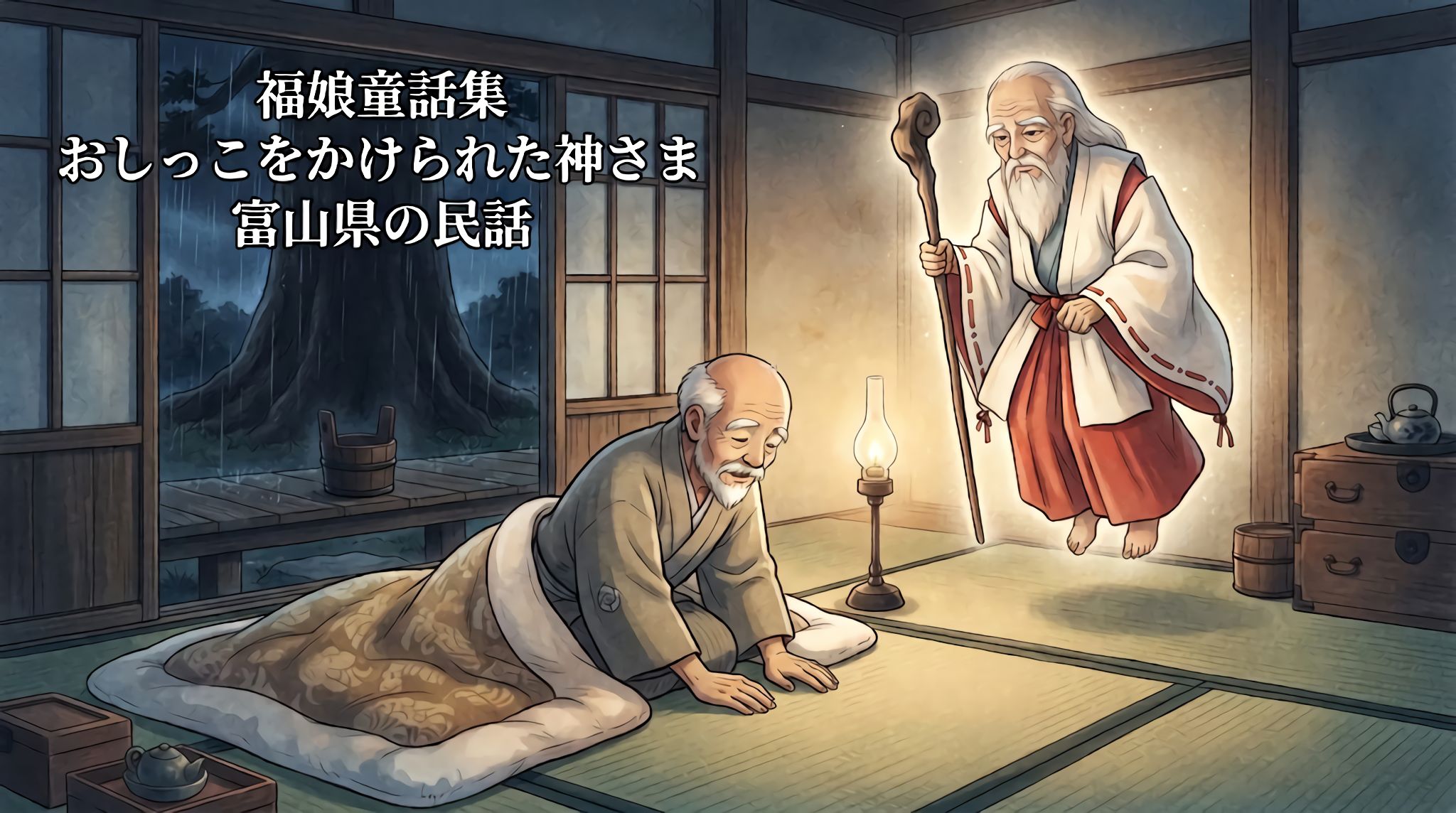 おしっこをかけられた神さま