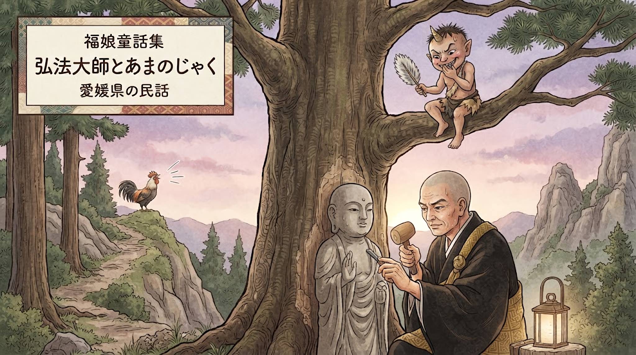 弘法大師とあまのじゃく 弘法話