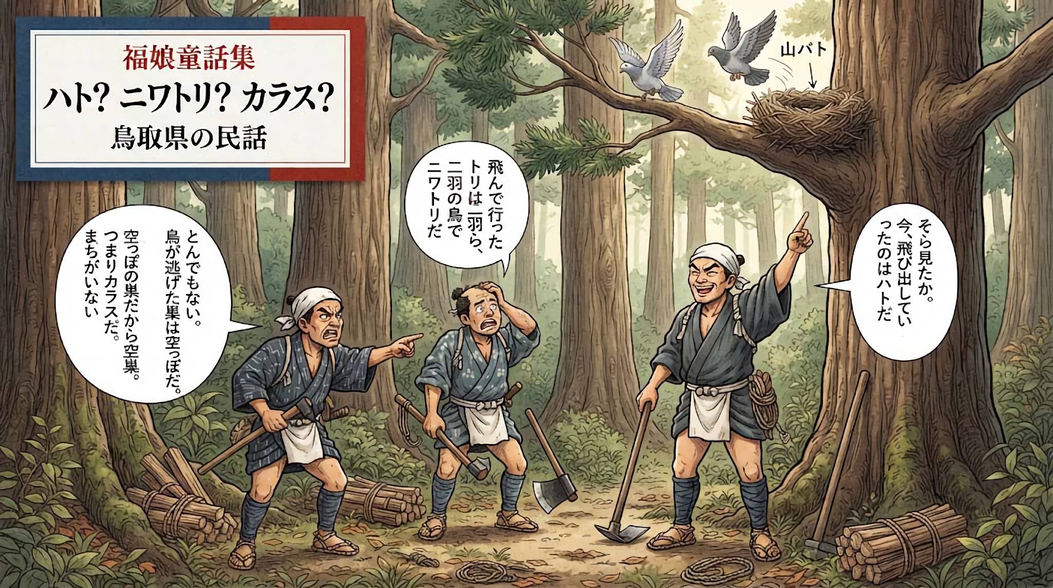 ハト? ニワトリ? カラス?