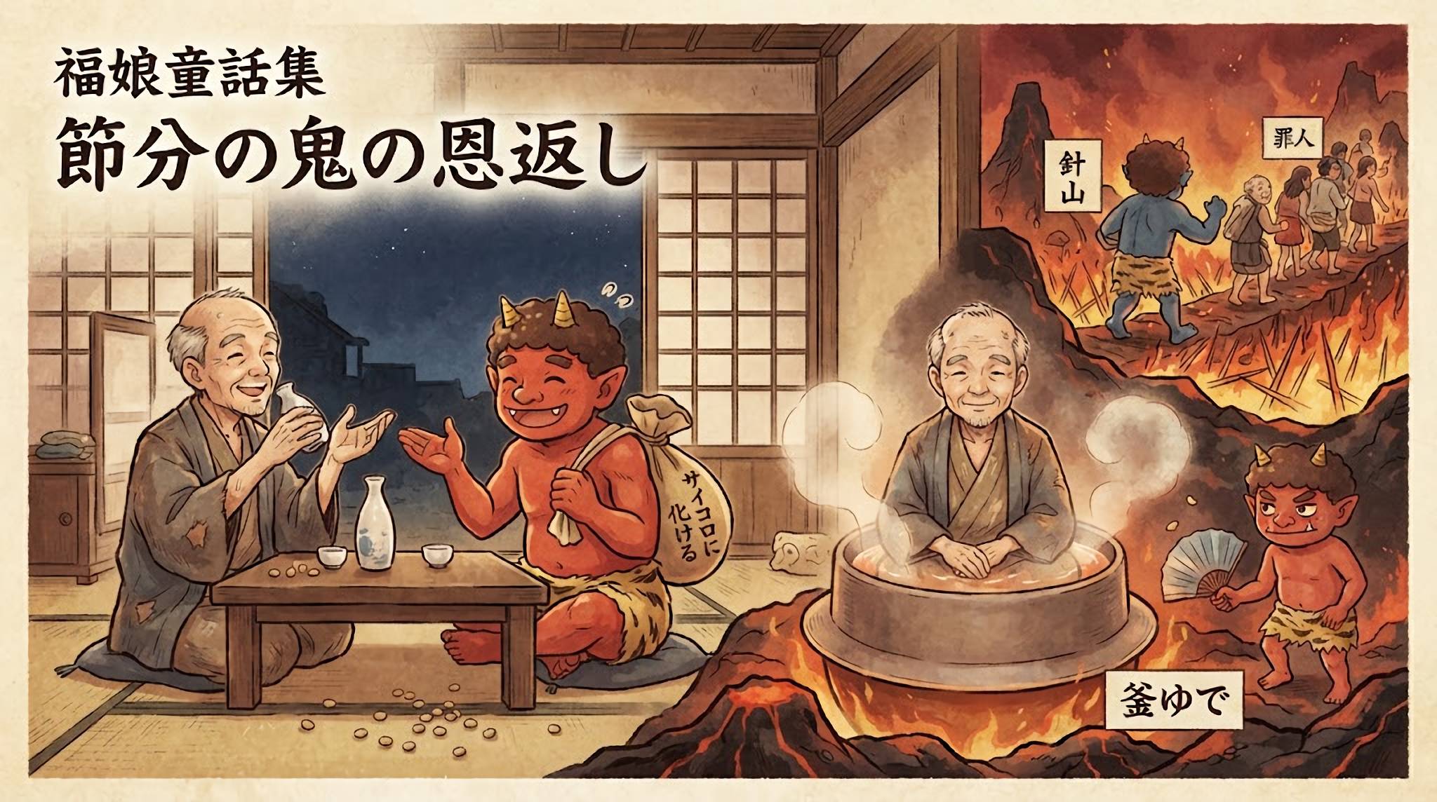 節分の鬼の恩返し