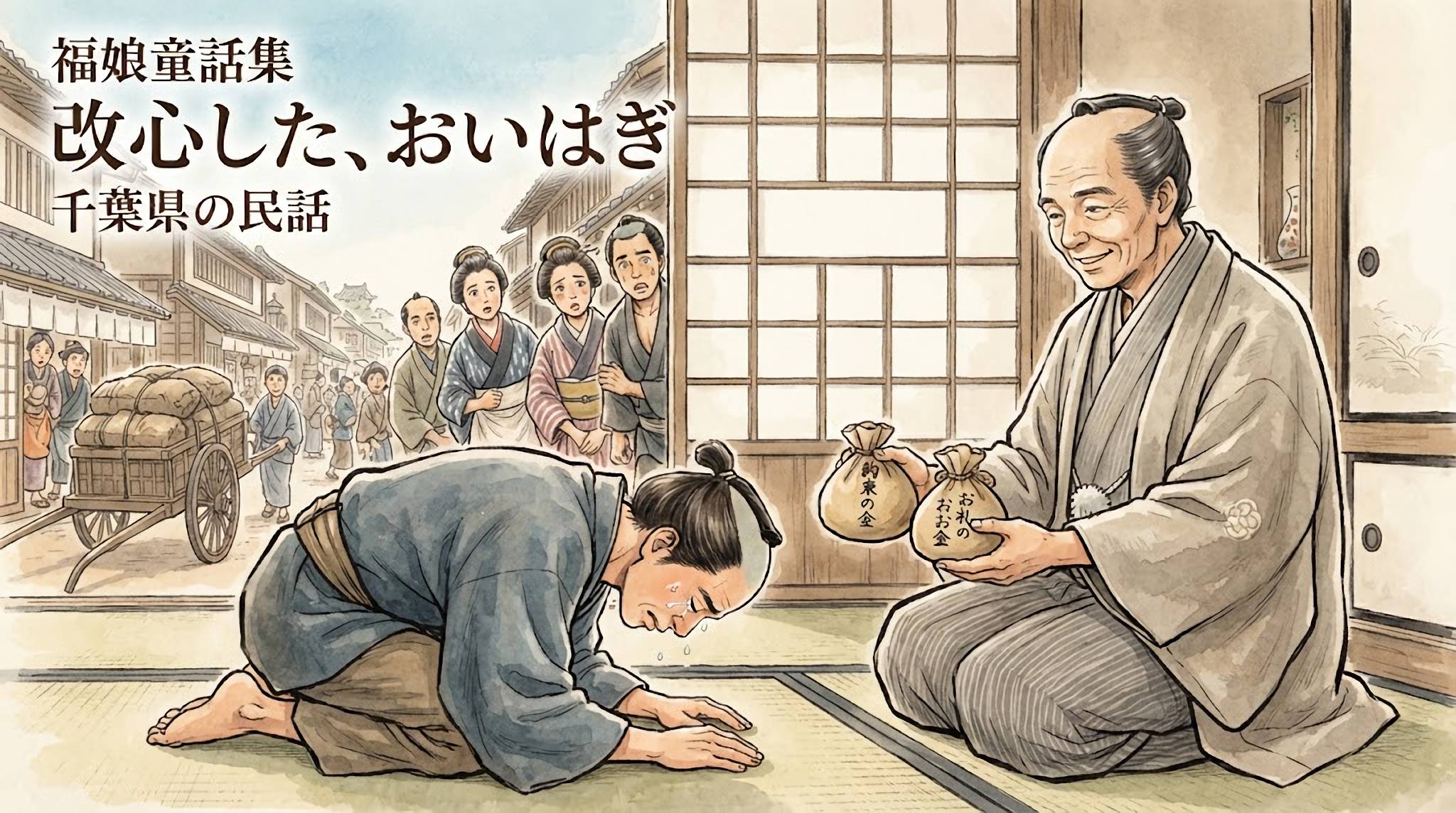 改心した、おいはぎ