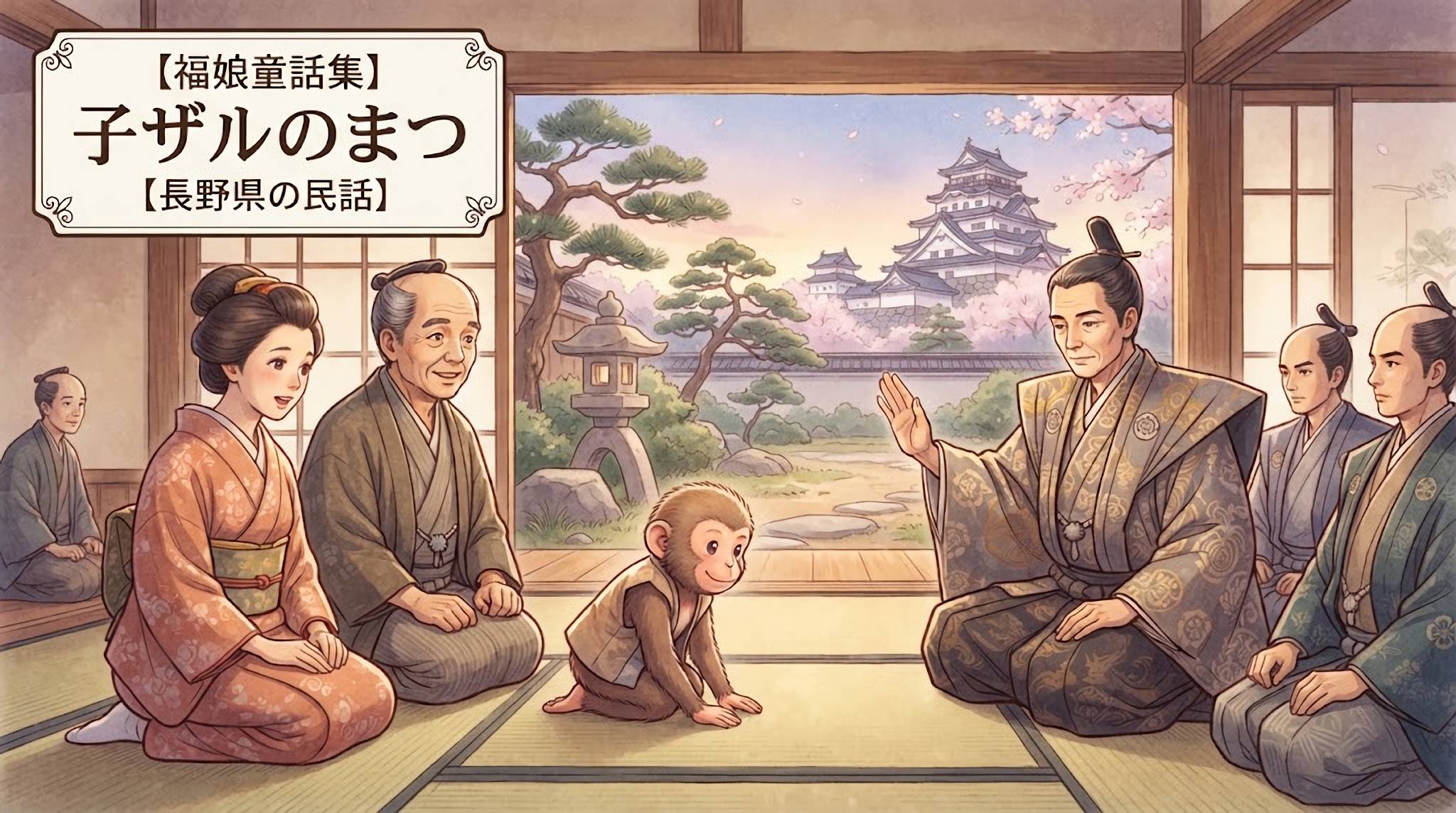 子ザルのまつ