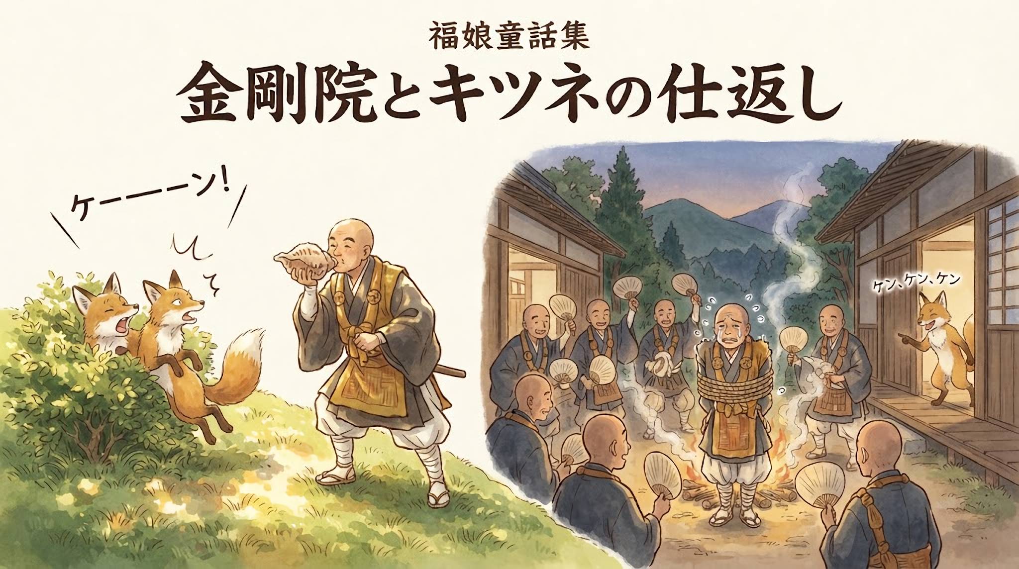 金剛院とキツネの仕返し