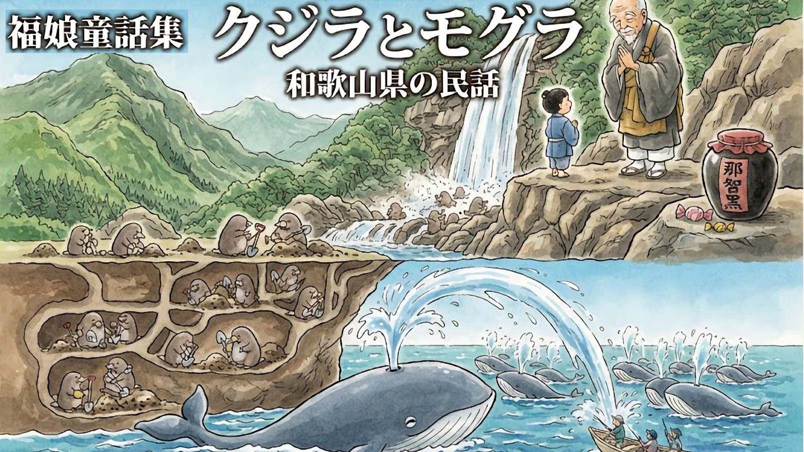 クジラとモグラ