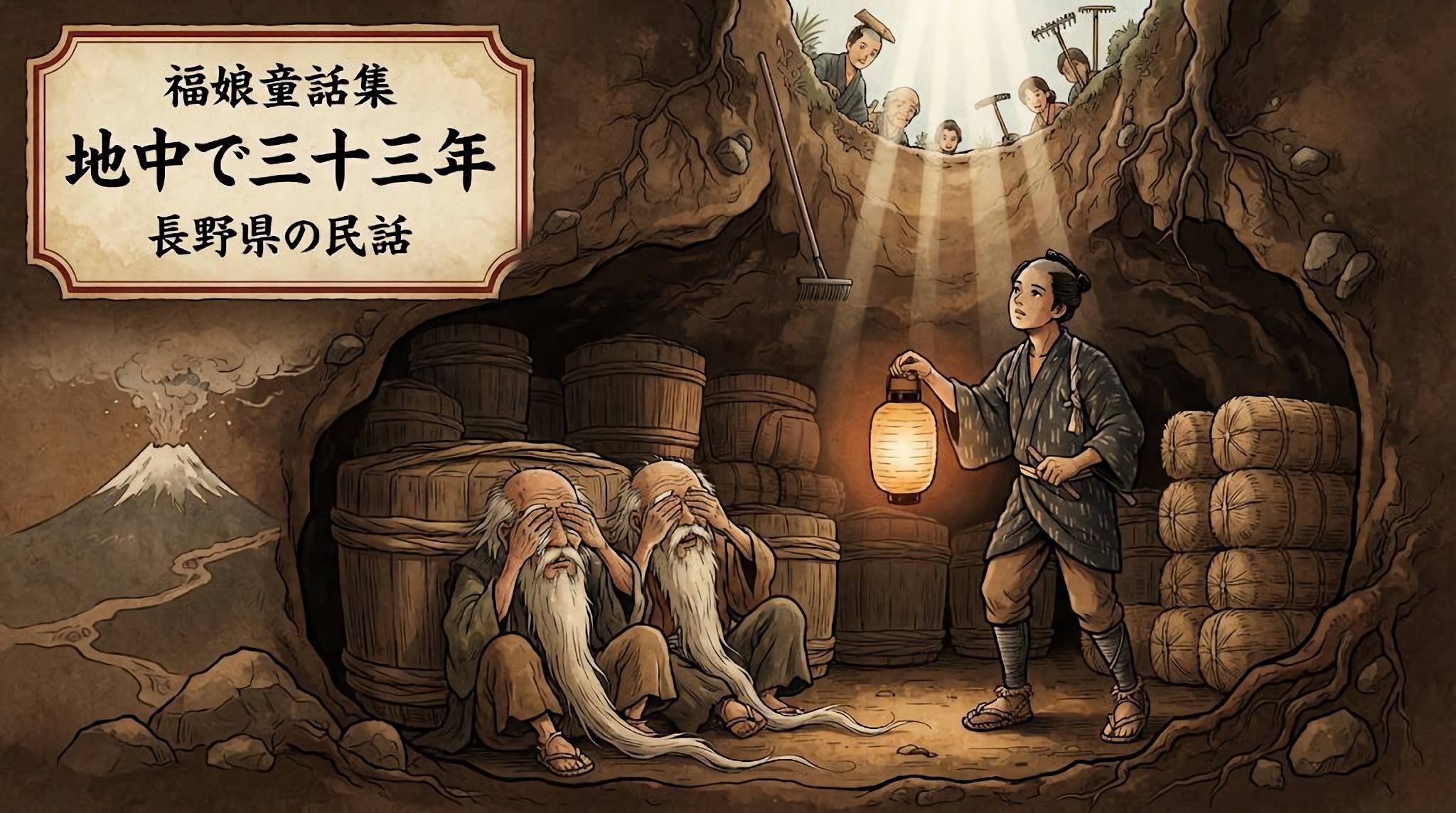地中で三十三年