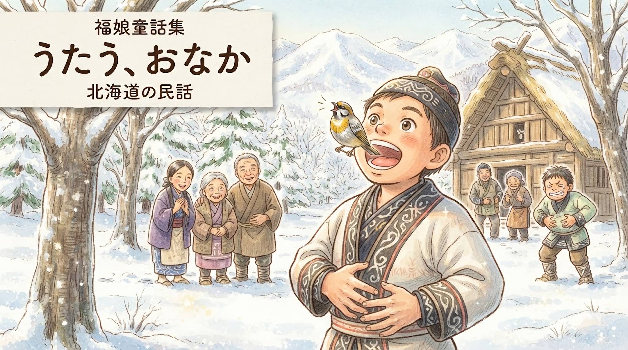 うたう、おなか