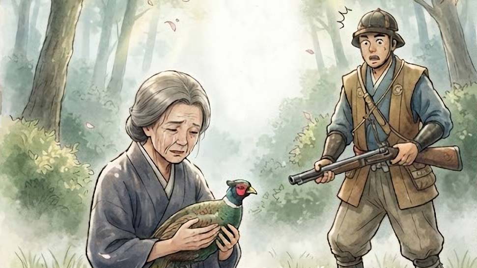 キジも鳴かずば、撃たれまいに