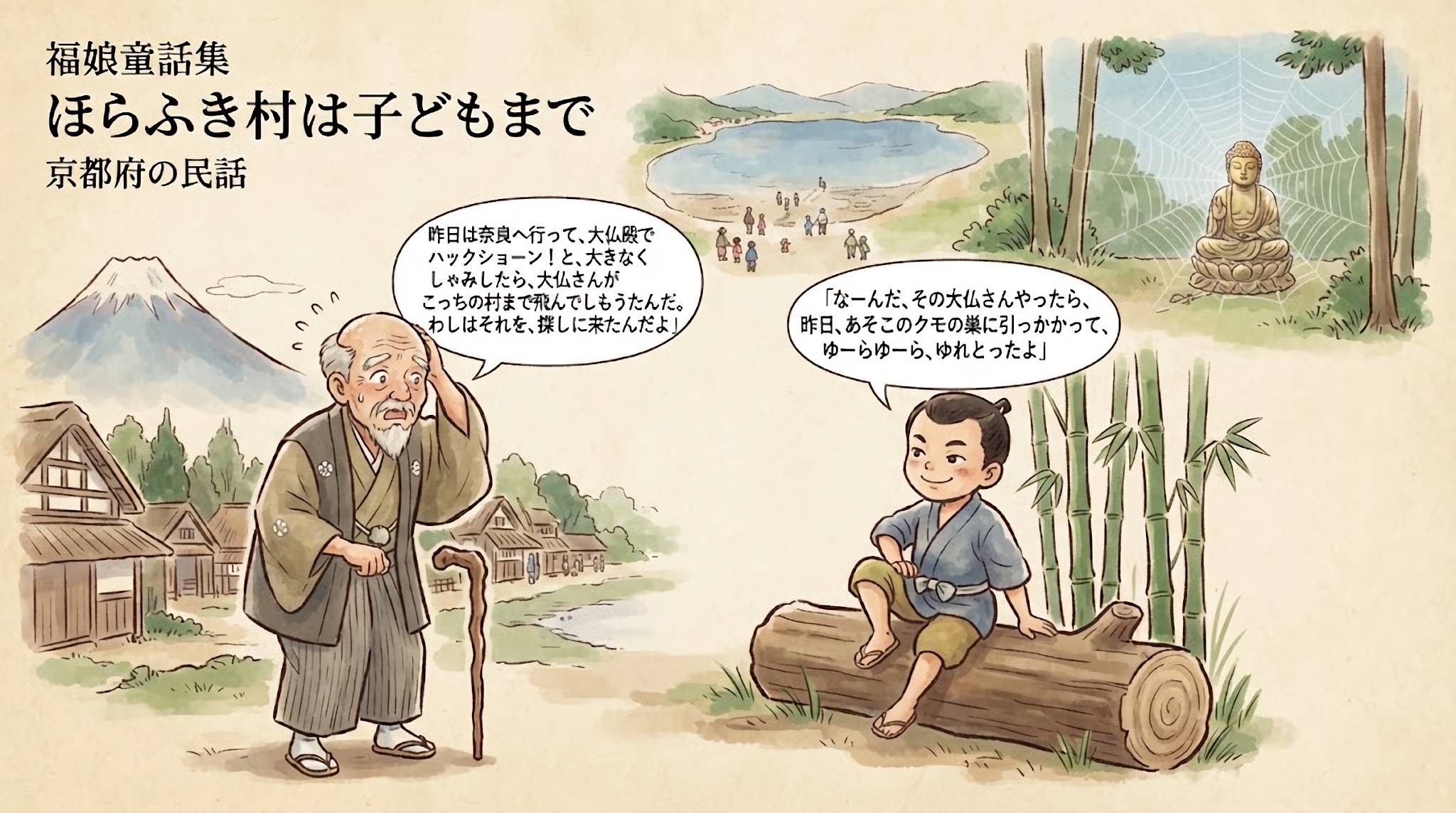ほらふき村は子どもまで