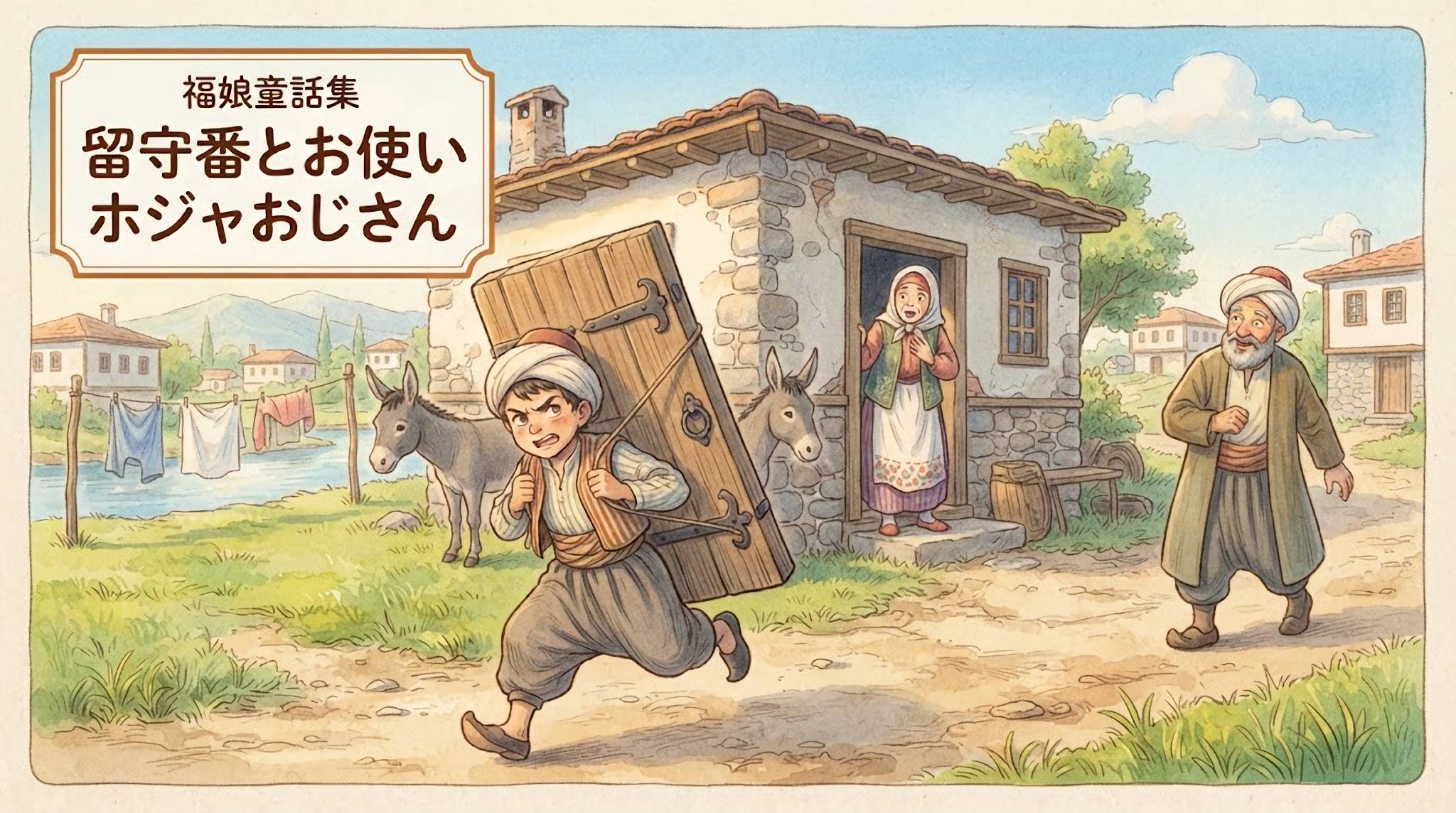 ホジャおじさんの留守番とお使い