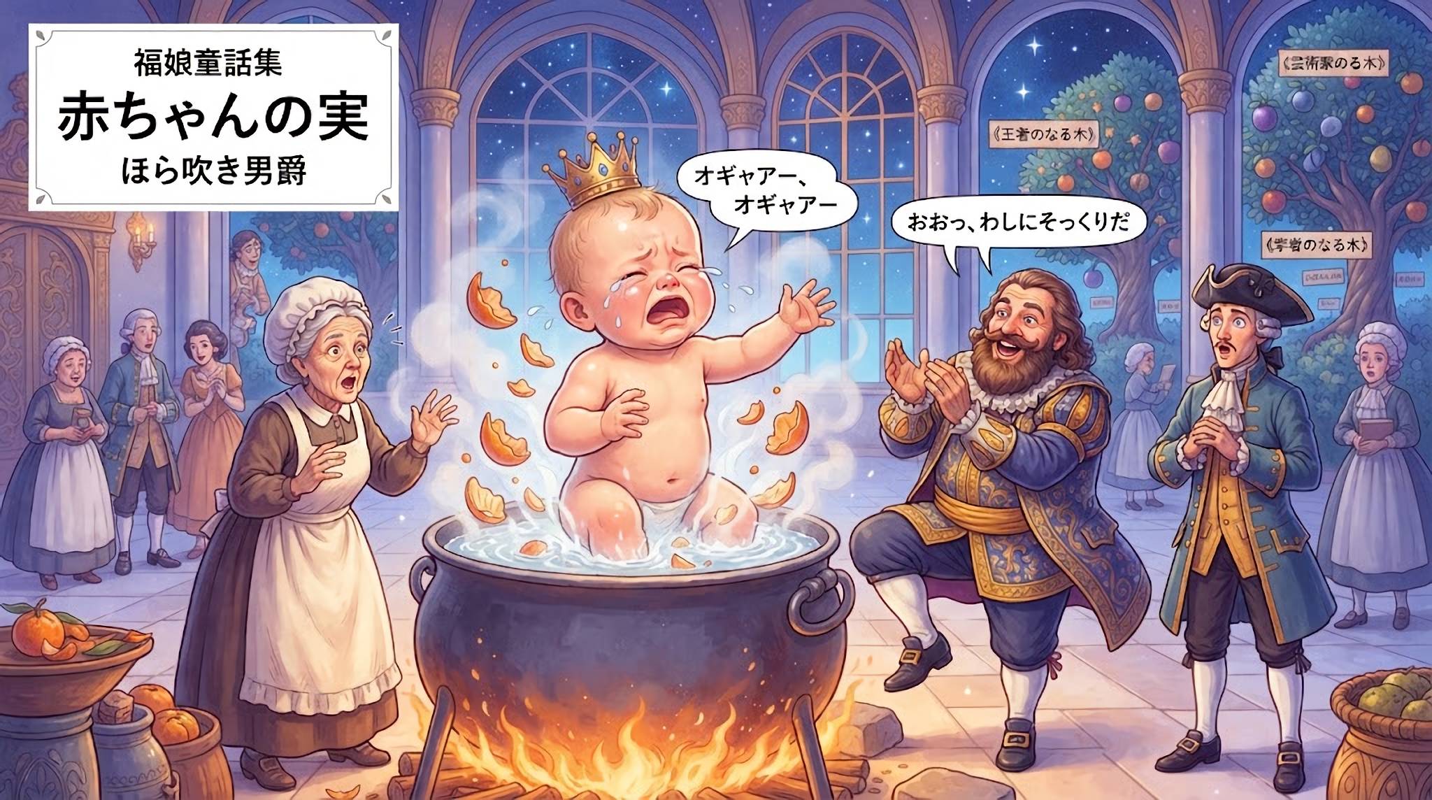 ほら吹き男爵 赤ちゃんの実