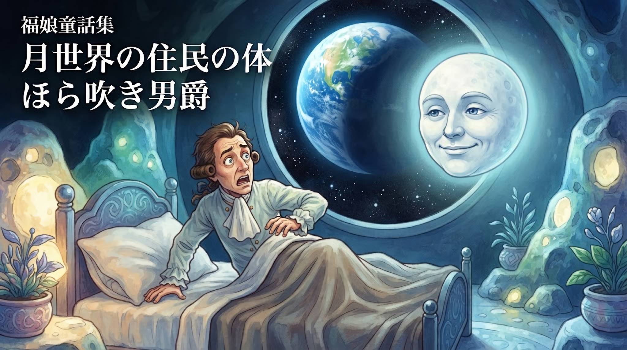 ほら吹き男爵 月世界の住民の体