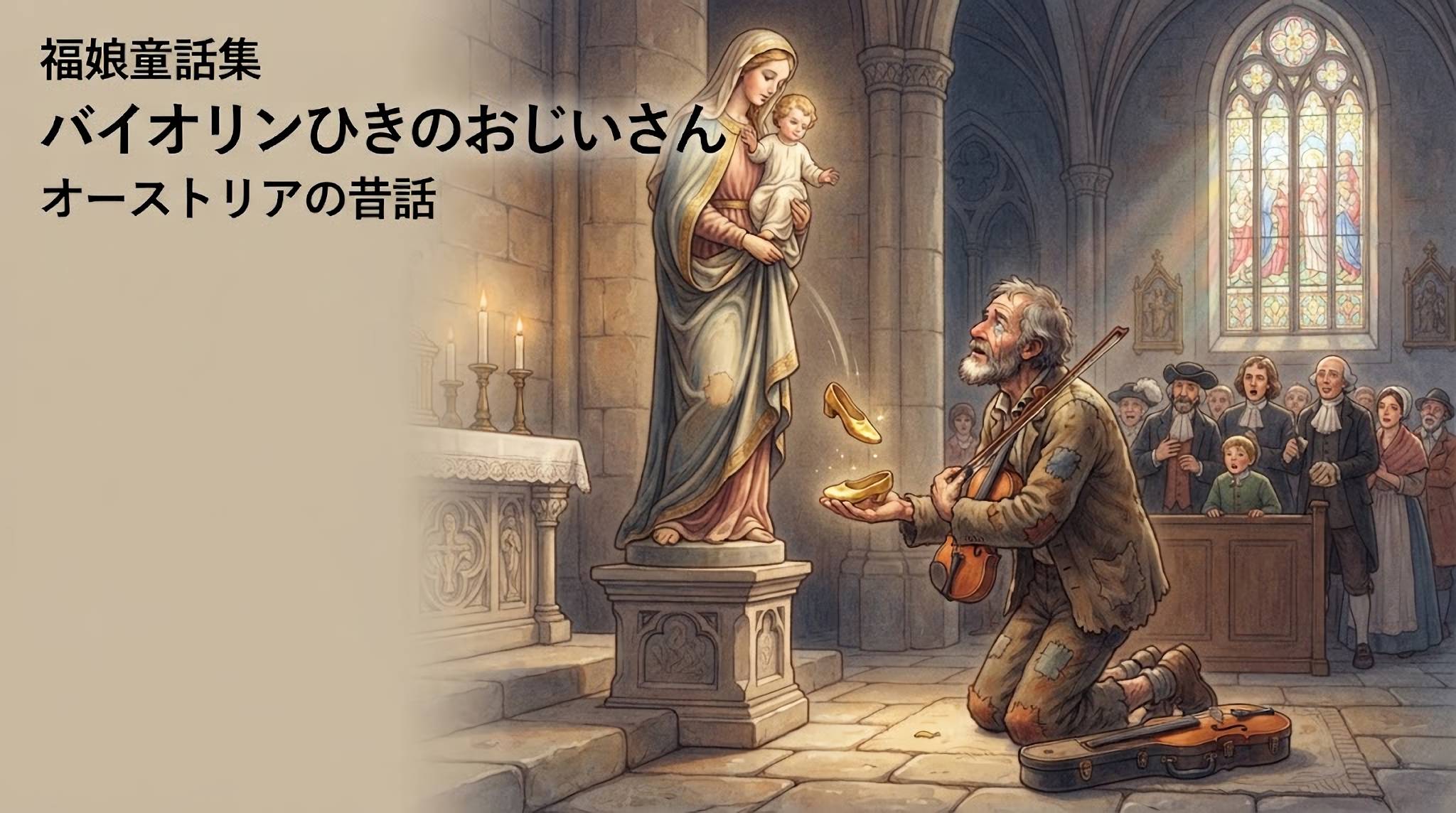 バイオリンひきのおじいさん オーストリアの昔話
