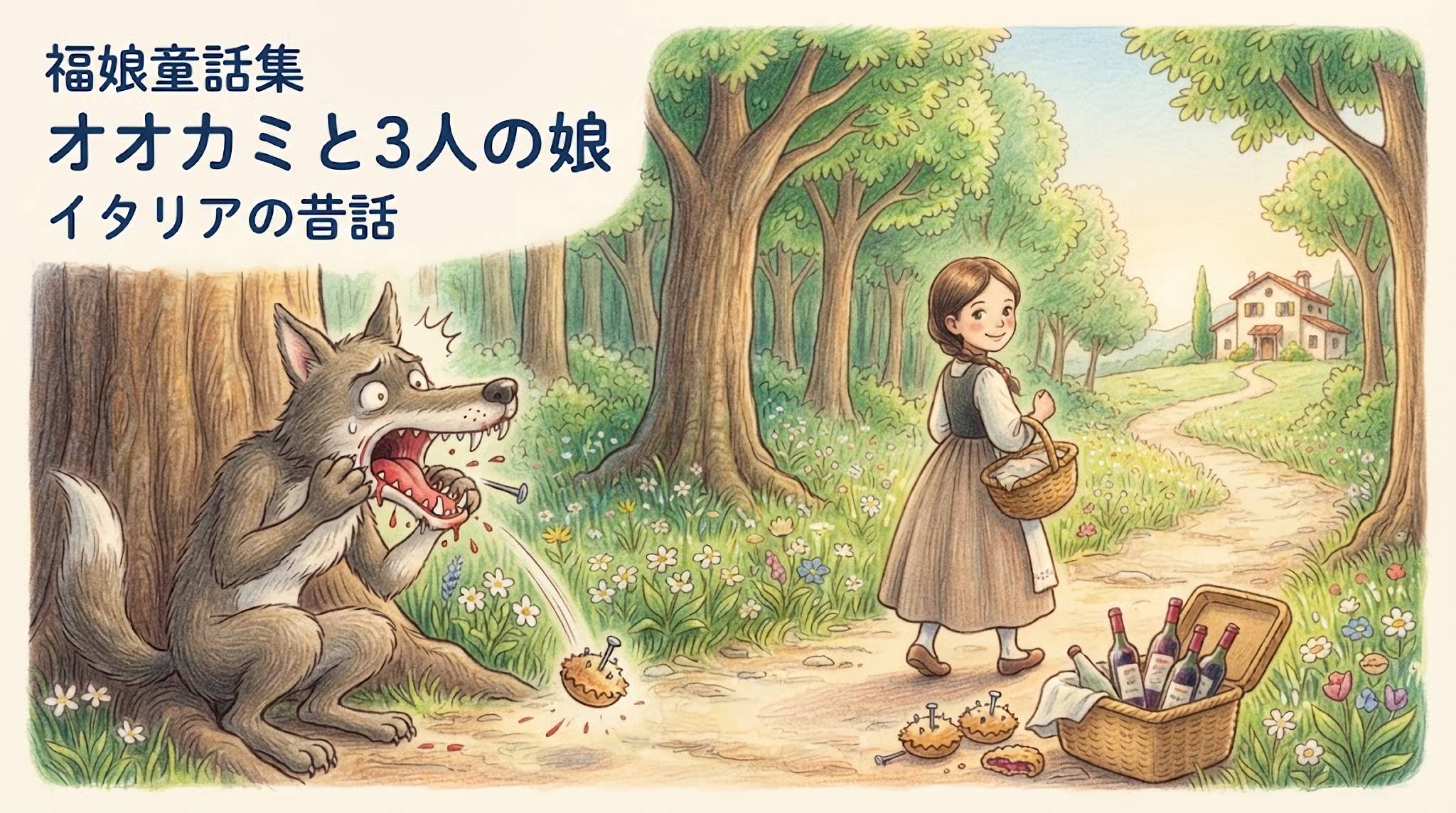 オオカミと3人の娘