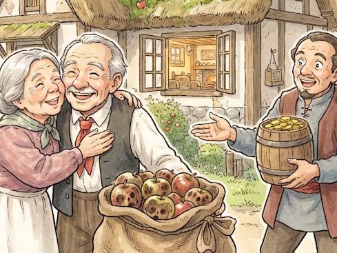 くさったリンゴ