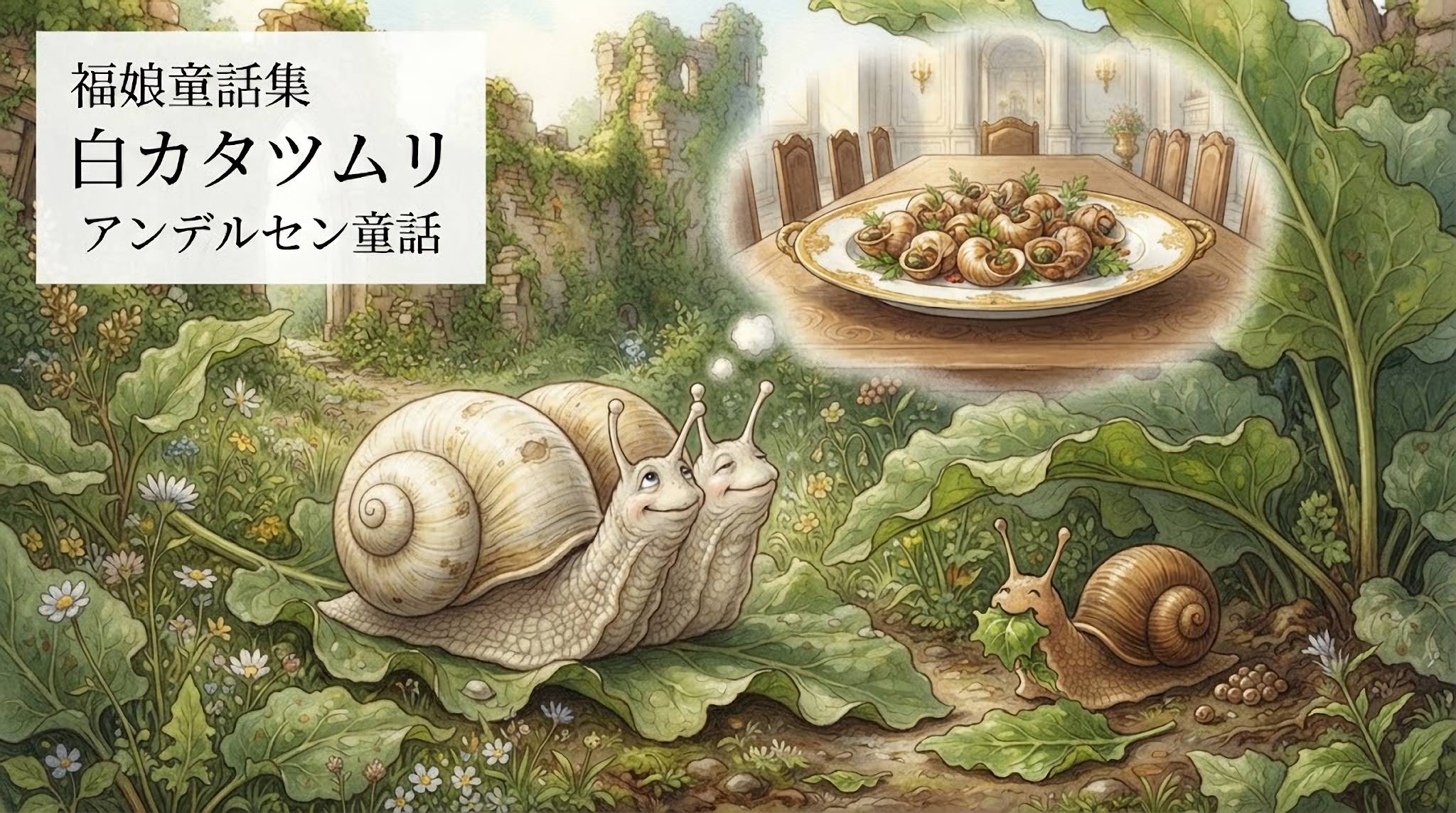 白カタツムリ