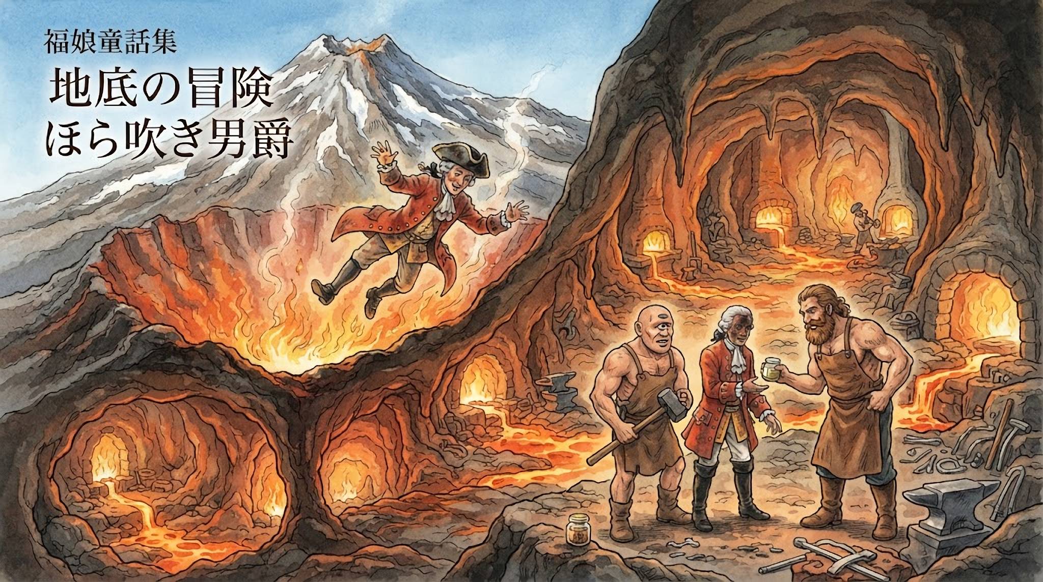 ほら吹き男爵 地底の冒険