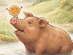 逃げ出したパンケーキ