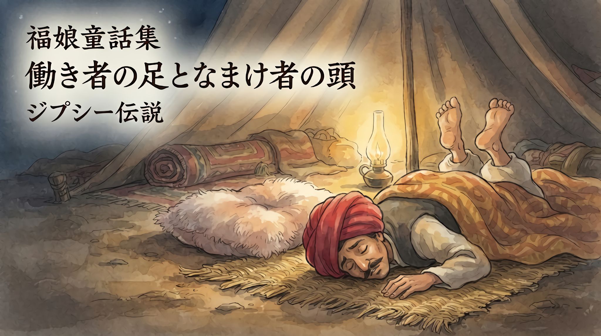 働き者の足となまけ者の頭
