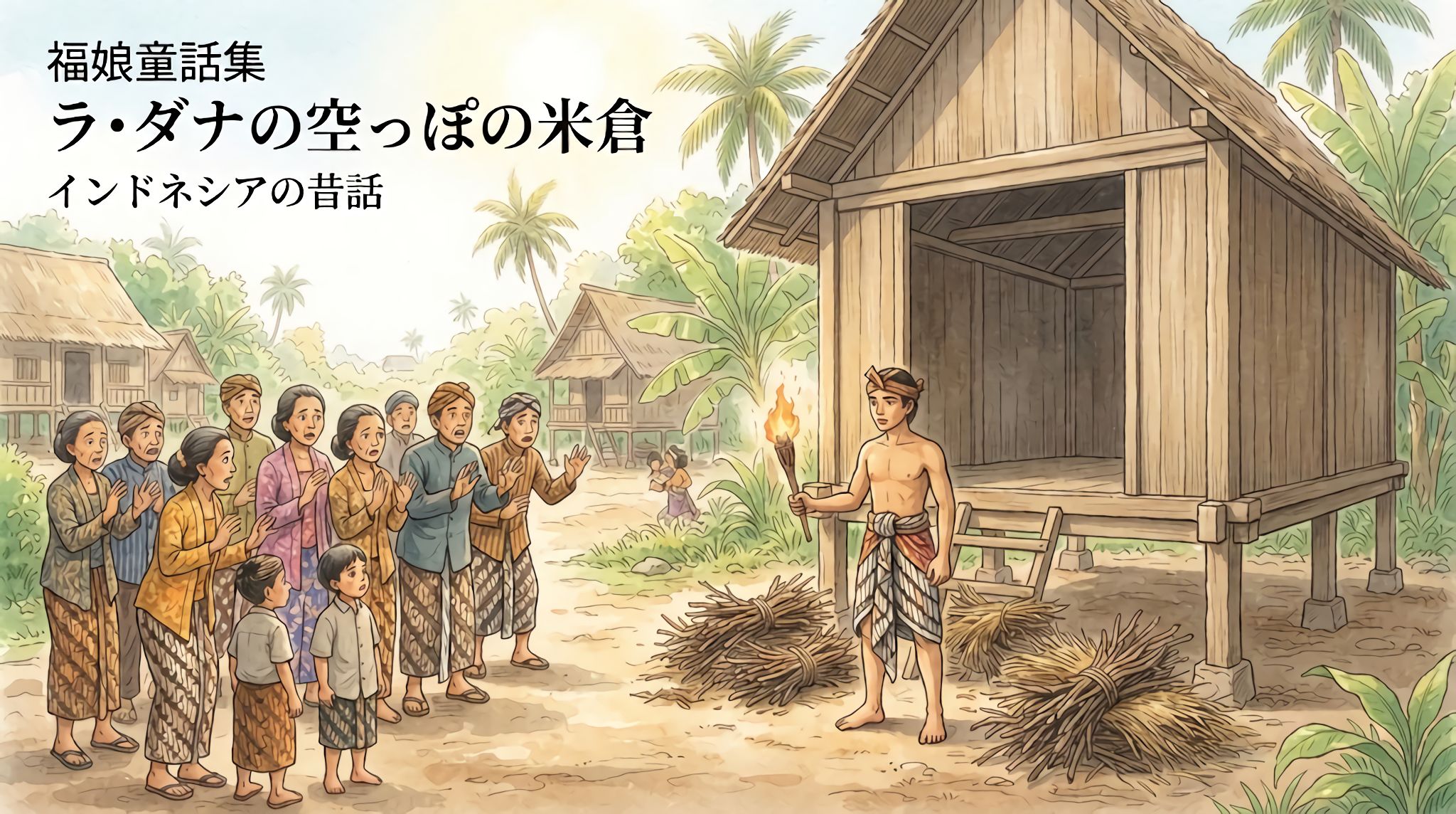 ラ・ダナの空っぽの米倉