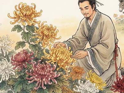 菊の妖精